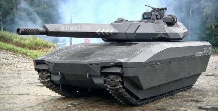 Невидимый танк PL-01