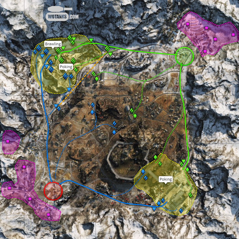Карта граница империи. Тундра позиции для пт. Позиции для пт САУ тундра. Карта граница империи в World of Tanks. WOT граница империи позиции для арты.